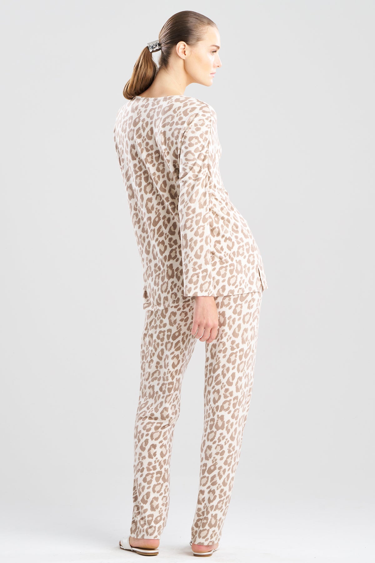 Ombre Leopard Printed Oasis PJ Mink