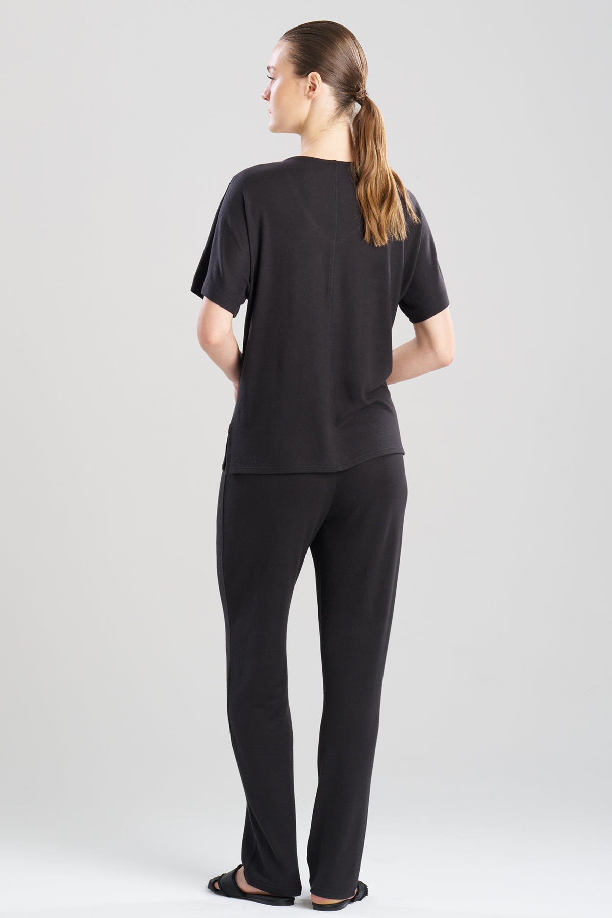 Oasis Short Sleeve PJ Black