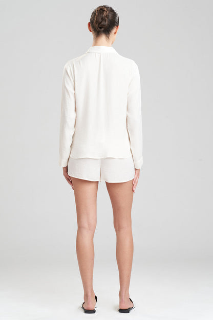 Buy Fairytale Long Sleeve PJ in Warm White Online Warm White