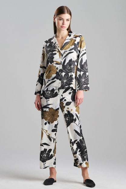 Buy Peony Blossom Notch PJ in Neutral Online Neutral