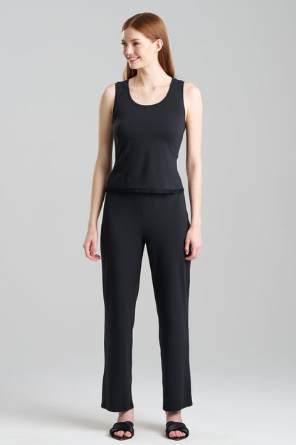Blissful Essentials Cotton Modal Tank PJ Black