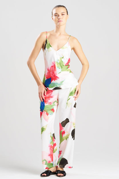 Calypso Printed Charmeuse Cami PJ Multi