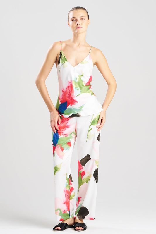 Calypso Printed Charmeuse Cami PJ Multi