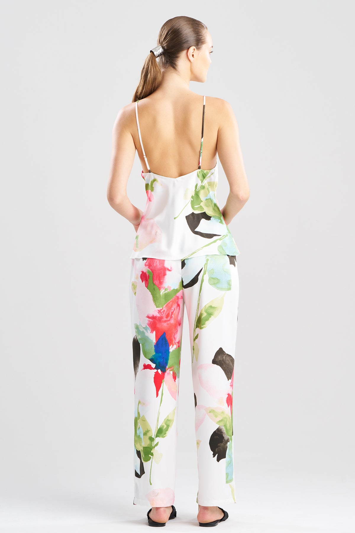 Calypso Printed Charmeuse Cami PJ Multi