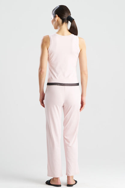 Blissful Essentials Cotton Modal Tank PJ Rosette