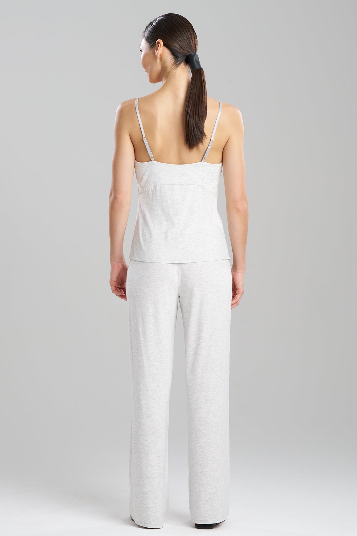 Buy Feathers Essentials Lenzing™ Ecovero™ Viscose Lace Cami PJ in Light Heather Grey Online Light Heather Grey