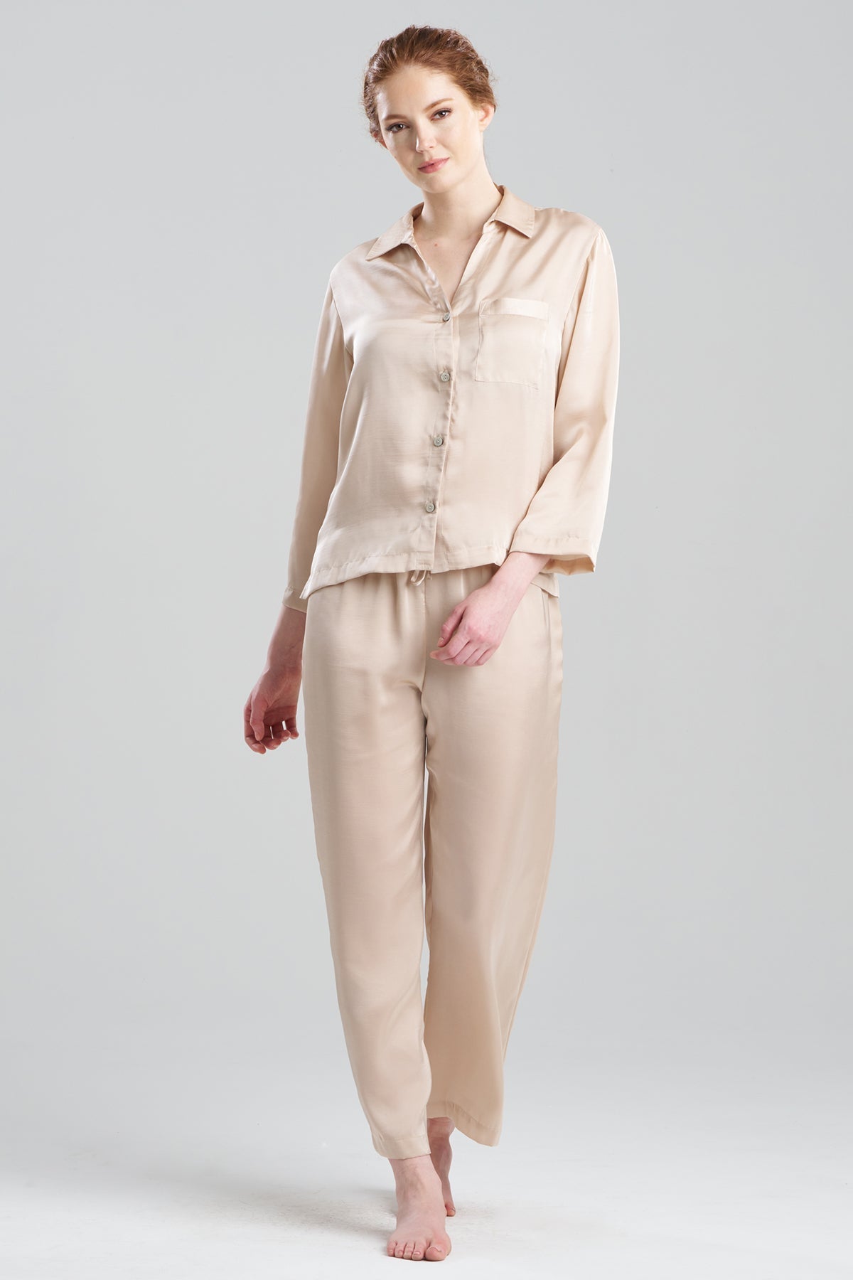 Ashley Icon Notch PJ Cream