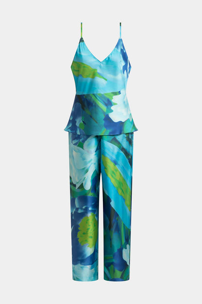 Garbo Cami PJ Blue Multi