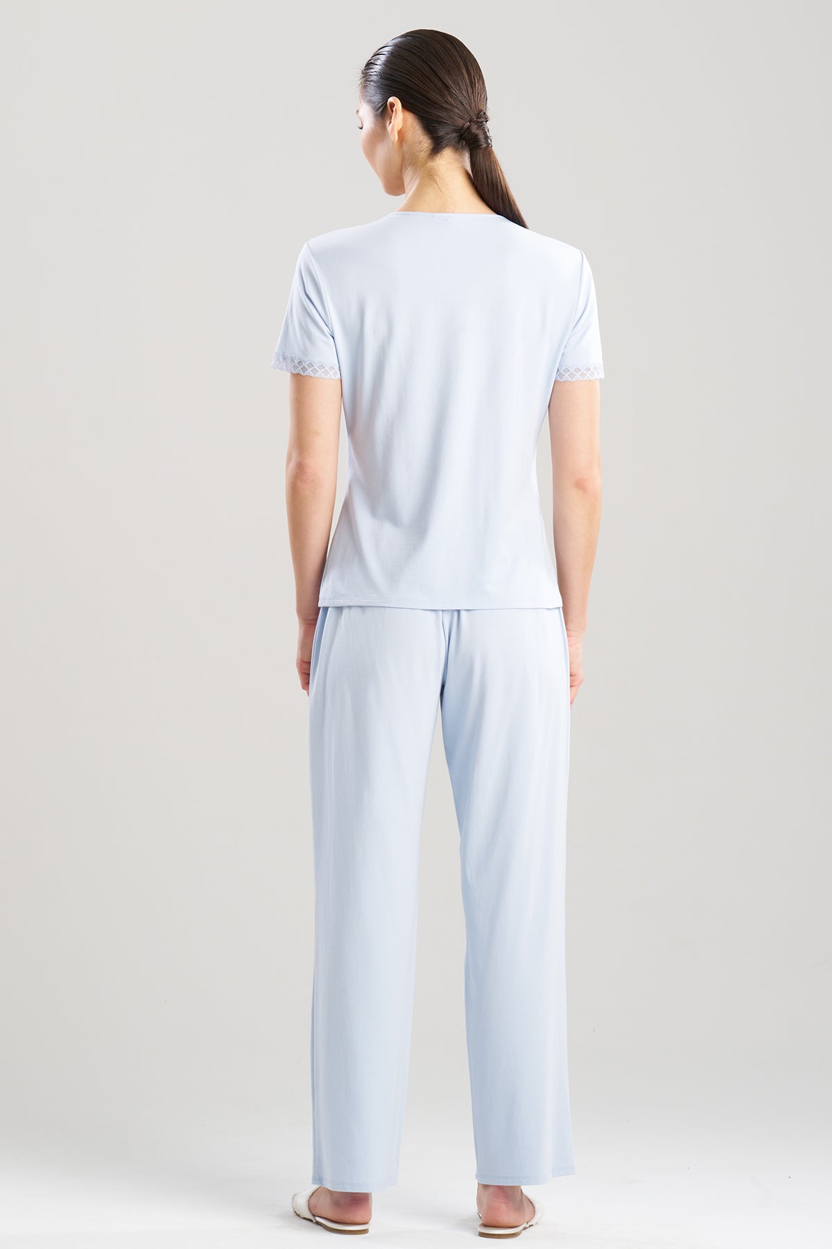 True Bliss T-Shirt PJ Set Blue Mist