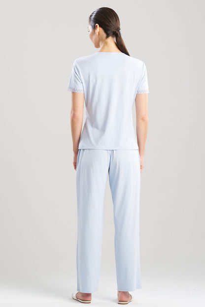True Bliss T-Shirt PJ Set Blue Mist