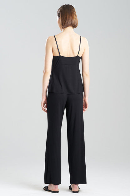 Buy Feathers Essentials Lenzing™ Ecovero™ Viscose Lace Cami PJ in Black Online Black