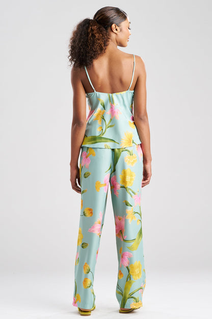 Solene Matte Charmeuse Cami PJ Set Multi