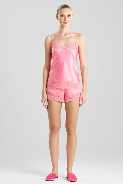 Peony Glamour Cami Shorts PJ Flamingo