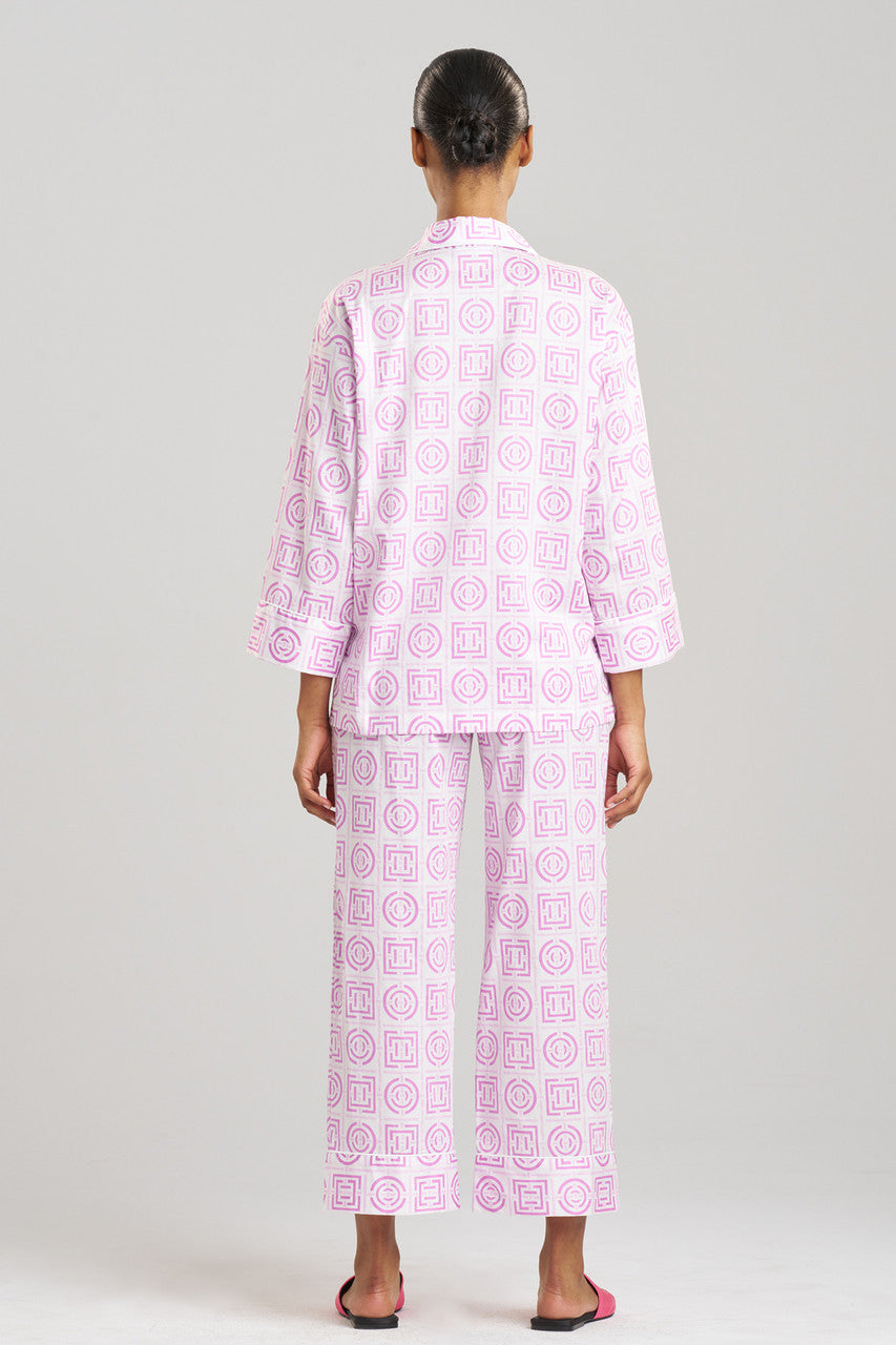 Buy Infinity Cotton Sateen Notch PJ in Light Orchid Online Light Orchid