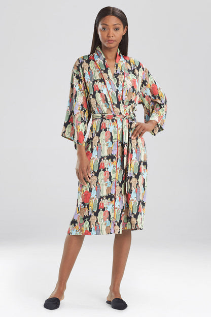 Buy Dynasty Robe in Black Online Black