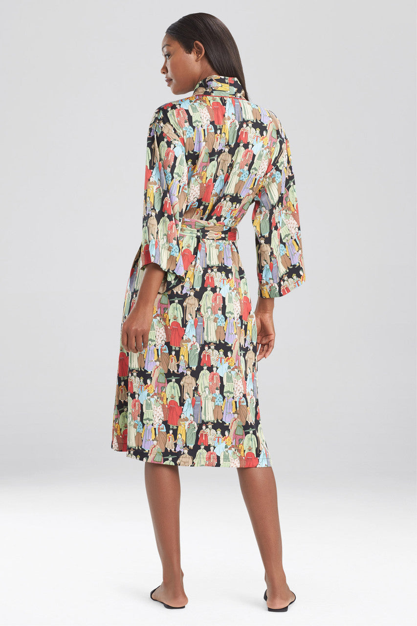Buy Dynasty Robe in Black Online Black