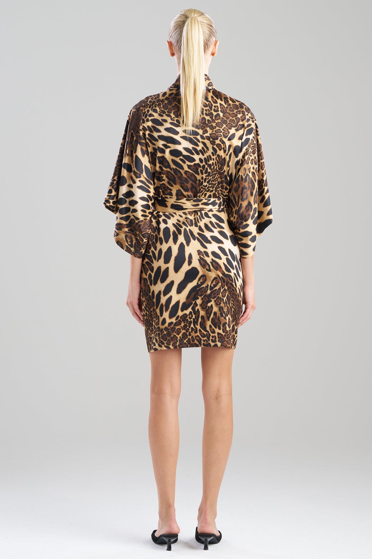 Luxe Leopard Wrap Chestnut
