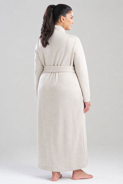 Himalaya Sweater Knit Robe Cashmere