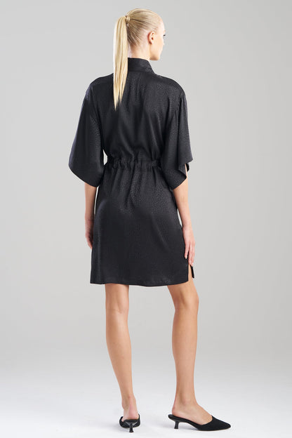 Wilderness Satin Jacquard Wrap Wilderness Black