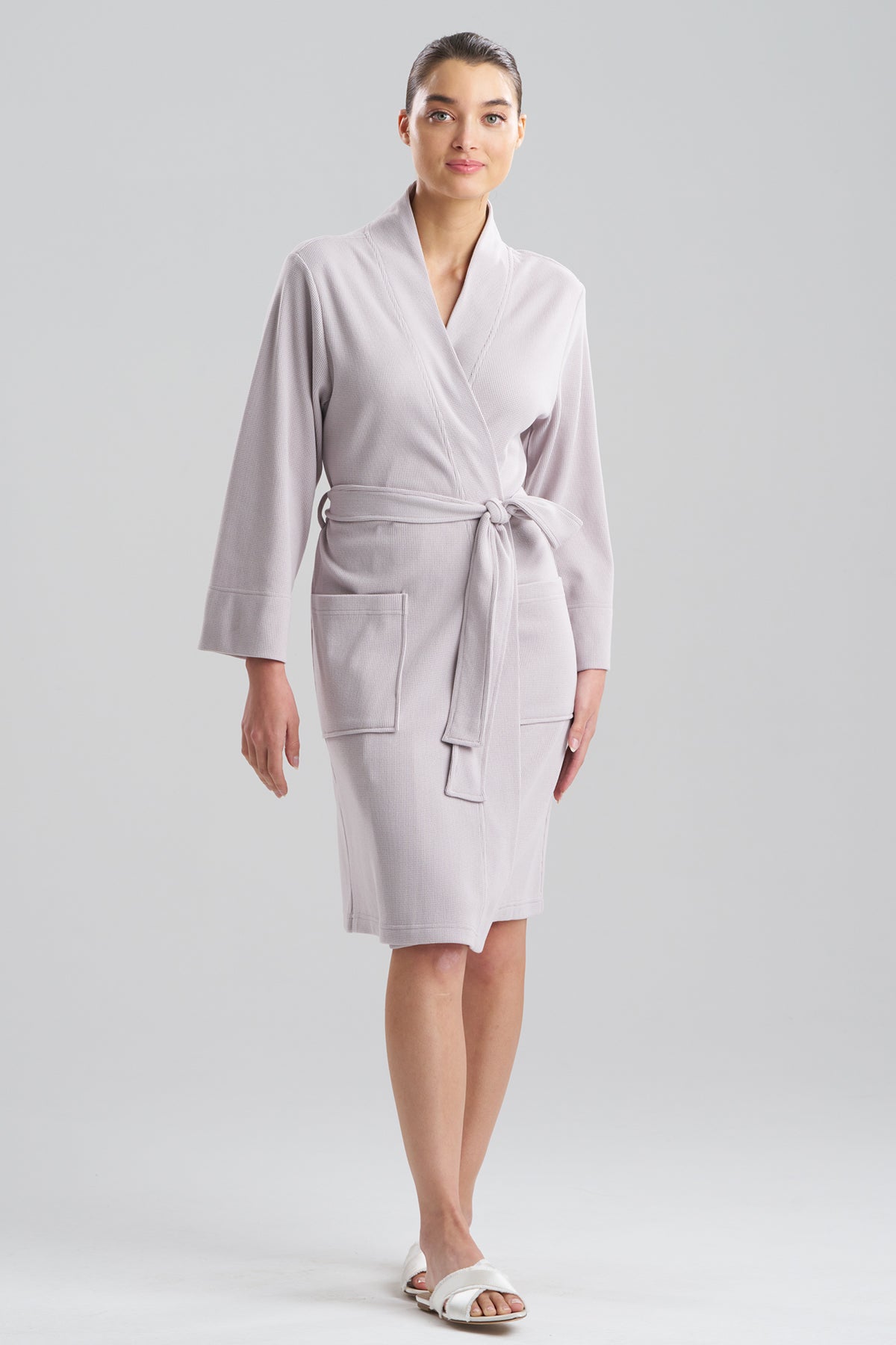 Tranquility Waffle Wrap Silver Grey