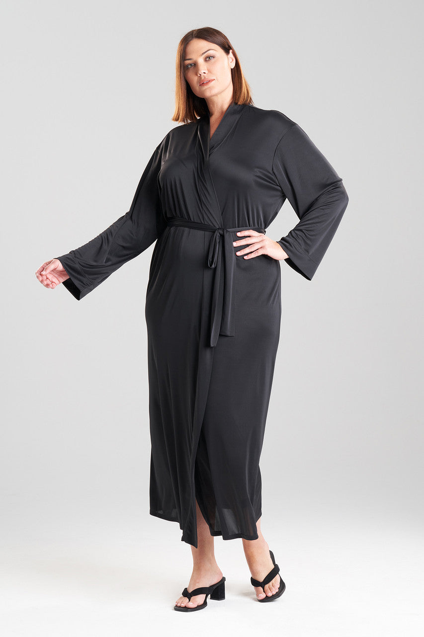 Buy Aphrodite Robe in Black Online Black