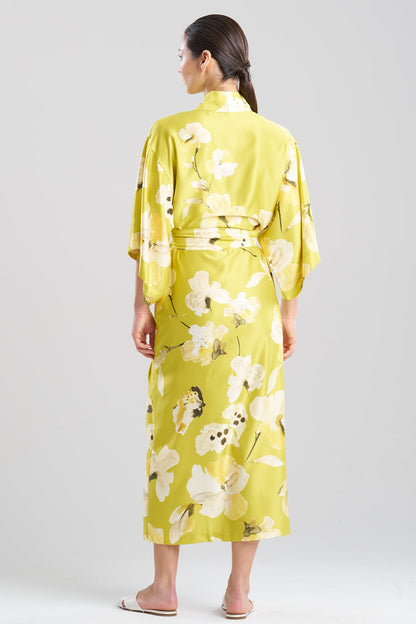 Aurelia Charmeuse Robe Chartreuse
