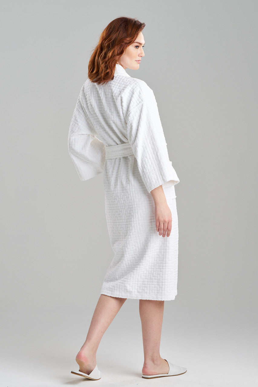 Buy Maze Spa Robe in White Online White
