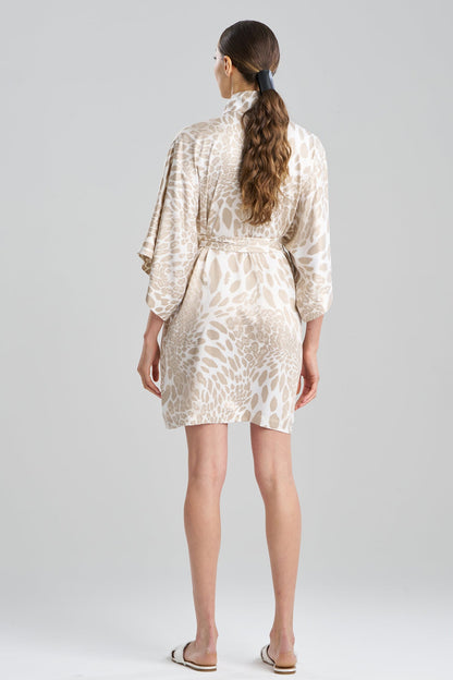 Luxe Leopard Wrap Sand Taupe