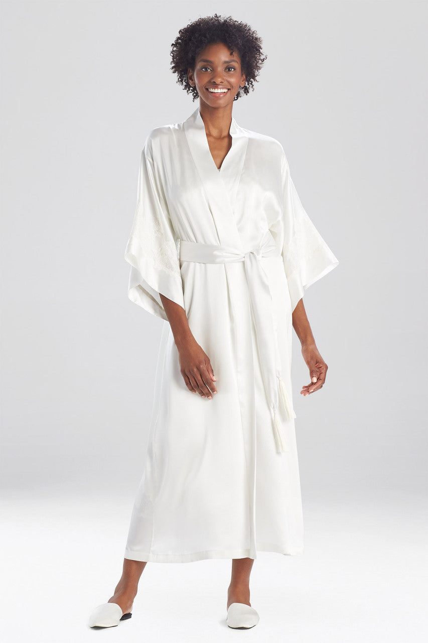 Buy Lolita Lace Embroidered Silk Tassel Robe in Warm White Online Warm White