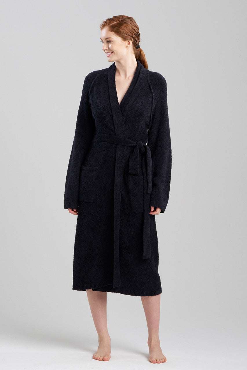 Buy Luna Mellow Robe in Black Online Black
