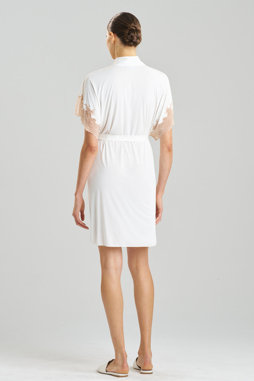 Buy Enchant Lace Applique Wrap in Ivory/Café Online Ivory/Café