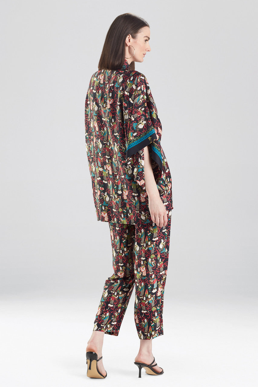 Buy Tea Garden Robe in Black Multi Online Black Multi