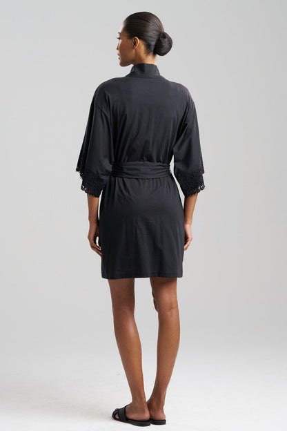 Buy Bliss Harmony Lace Applique Wrap in Black Online Black