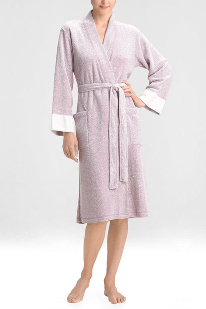 Buy Nirvana Brushed Terry Robe in Royal Purple Online Royal Purple