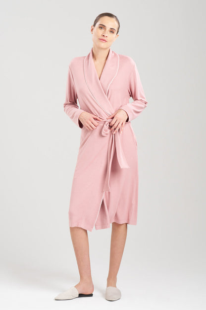 Buy Oasis Piped Collar Robe in Nude Blush Online Nude Blush