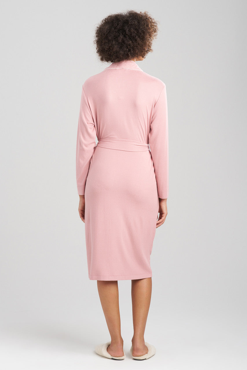 Buy Oasis Piped Collar Robe in Nude Blush Online Nude Blush