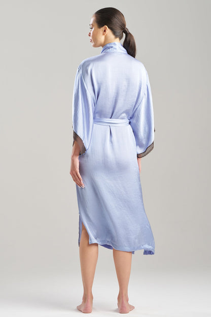 Ashley Icon Lace Robe French Blue
