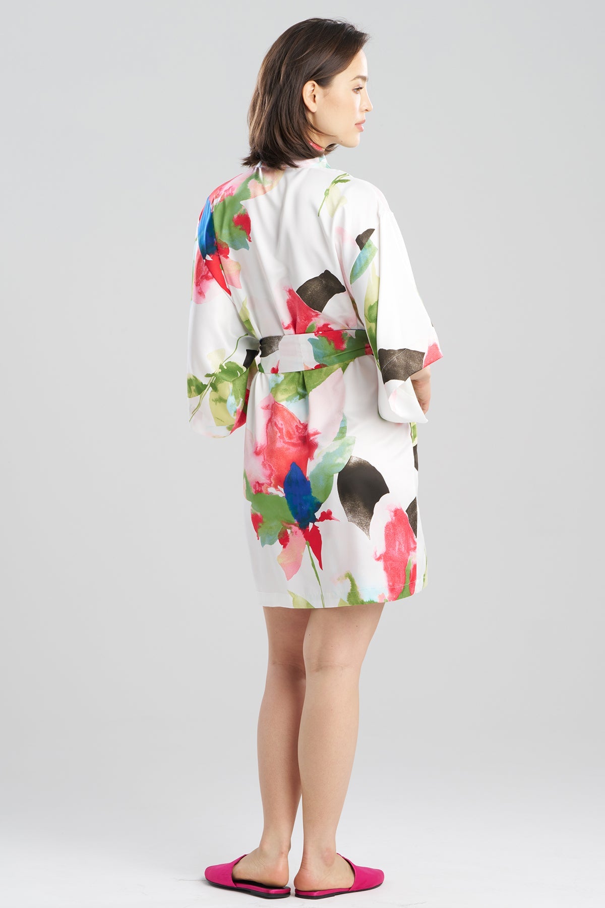 Calypso Printed Charmeuse Wrap Multi