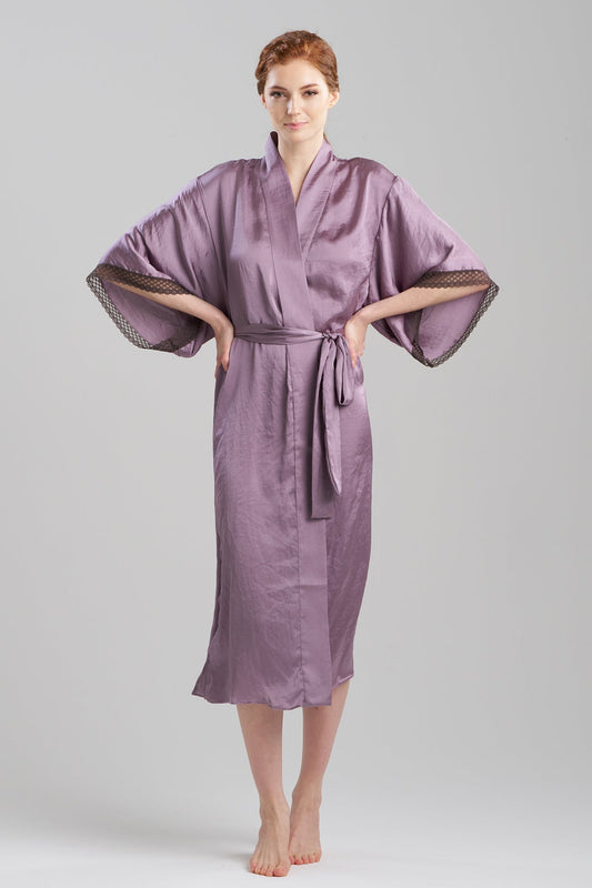 Buy Ashley Icon Lace Robe in Wisteria Online Wisteria