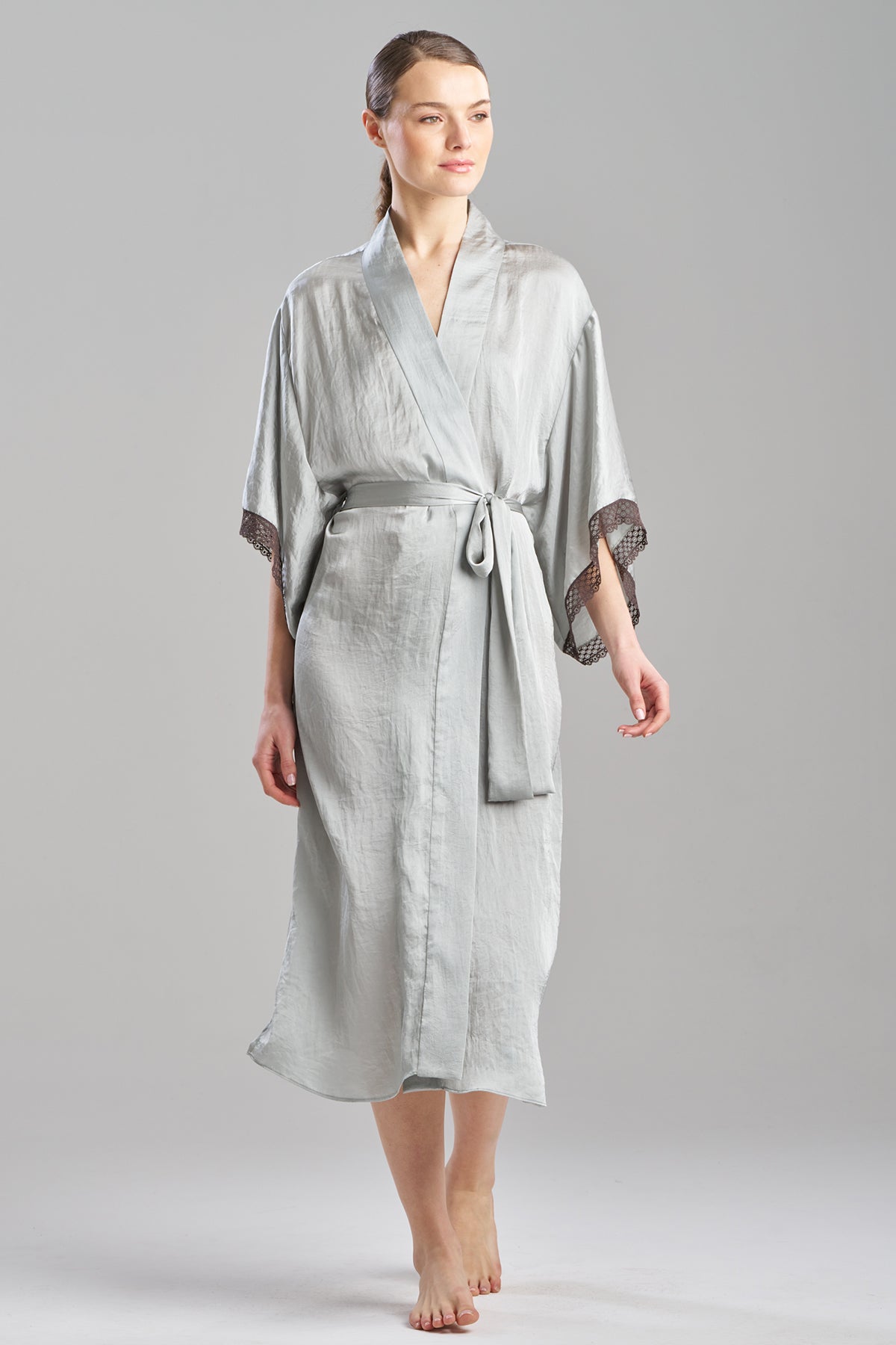 Buy Ashley Icon Lace Robe in Celadon Online Celadon
