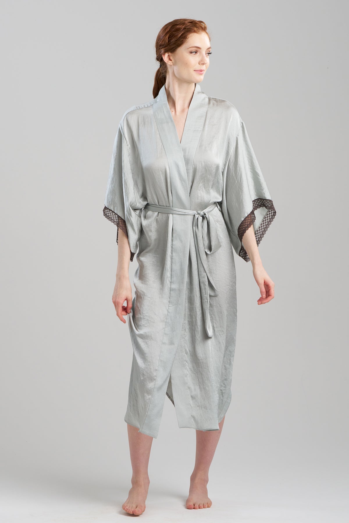 Buy Ashley Icon Lace Robe in Celadon Online Celadon