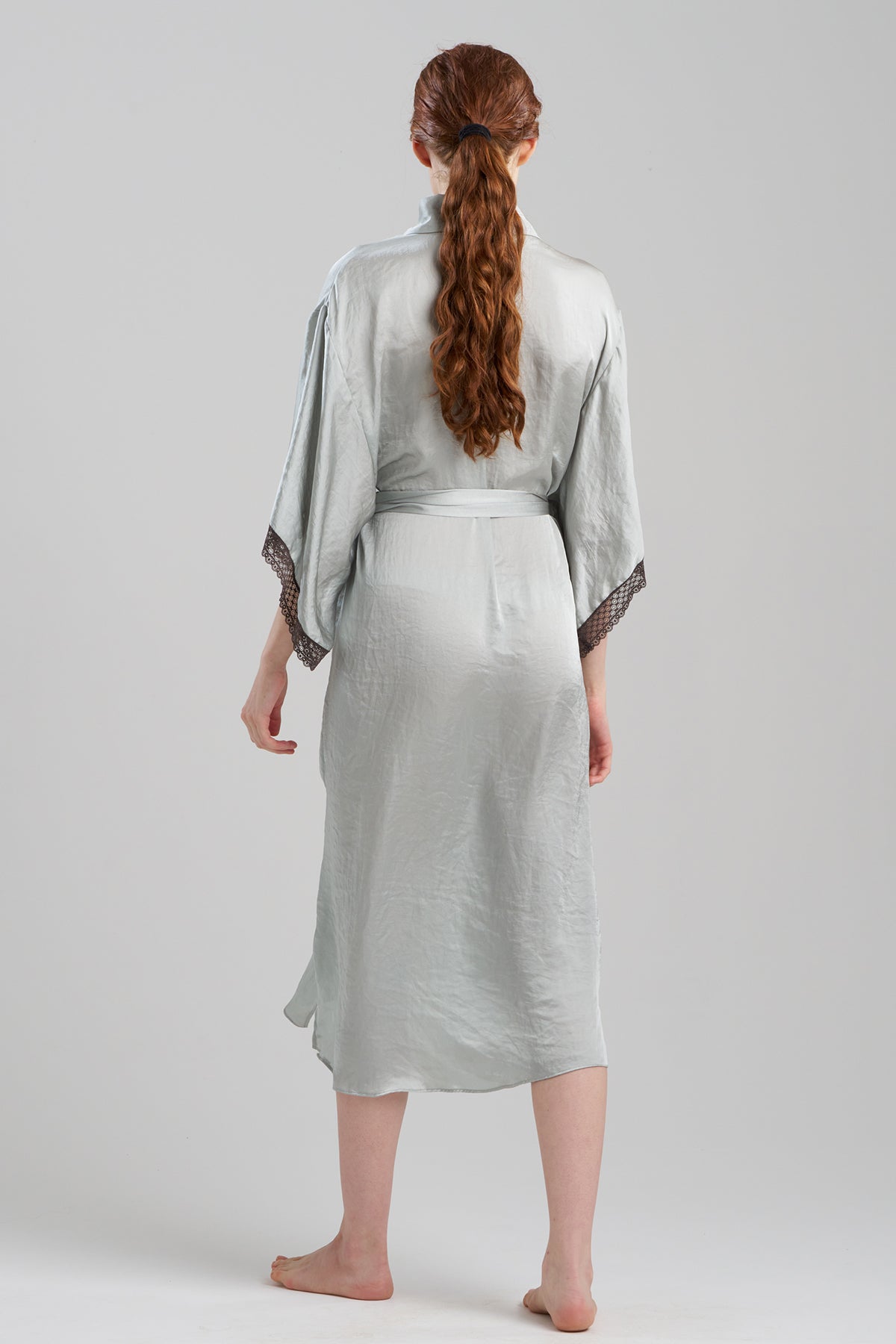 Buy Ashley Icon Lace Robe in Celadon Online Celadon