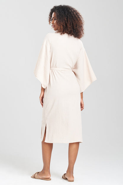 Buy Onsen Cotton Robe in Sandstone Online Sandstone