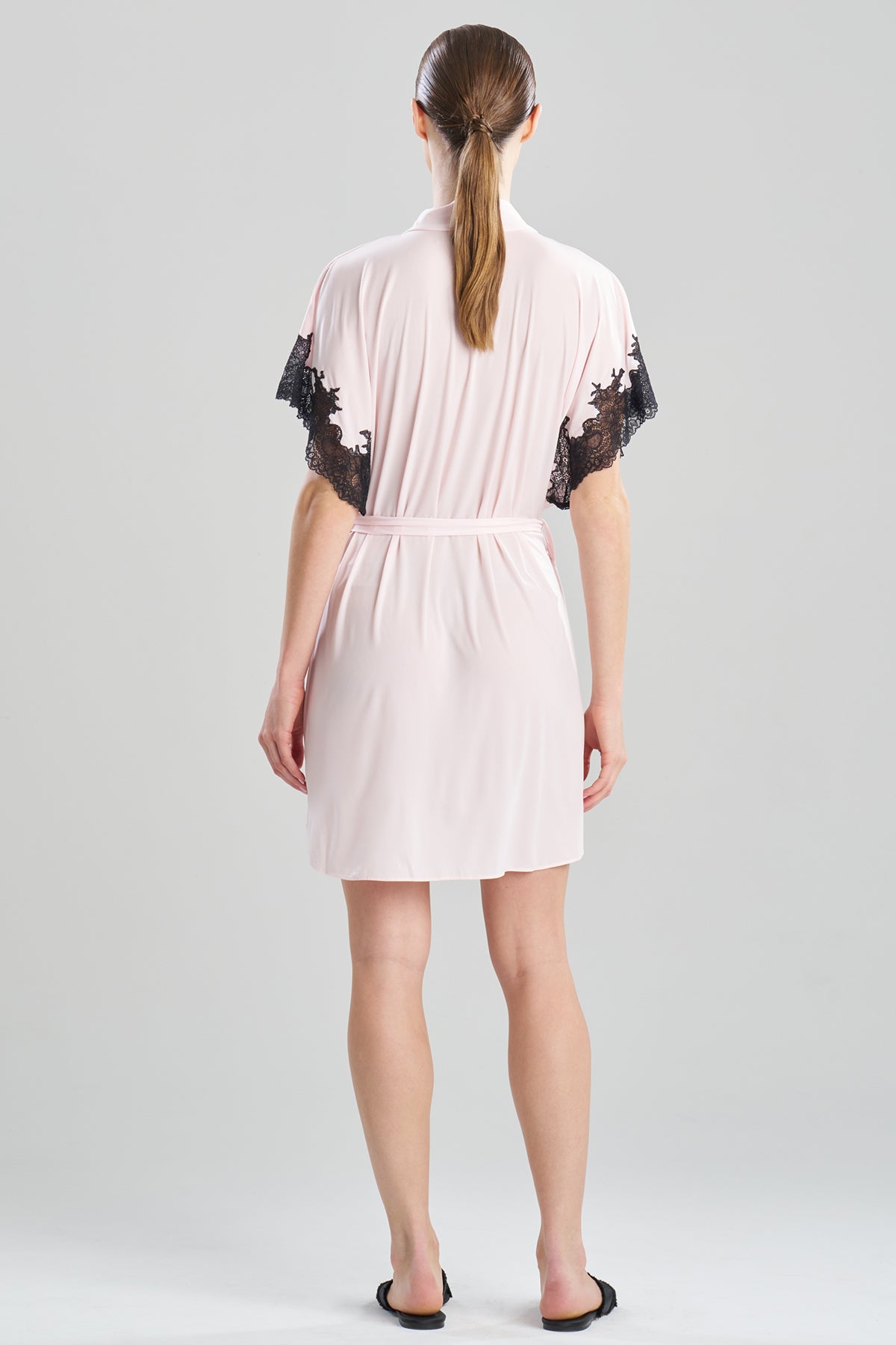 Enchant Short Wrap Pink/Black