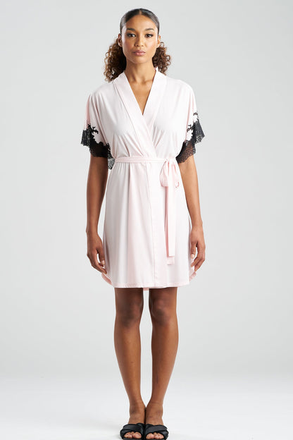 Enchant Short Wrap Pink/Black