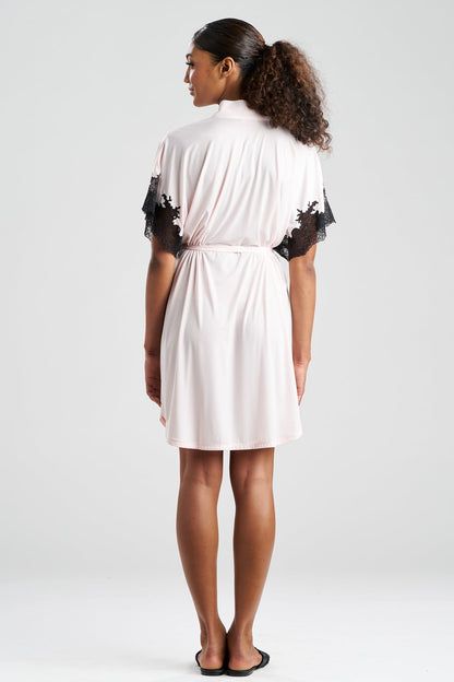 Enchant Short Wrap Pink/Black