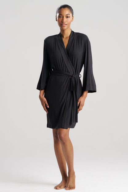 Skye Rib Ease Wrap Black