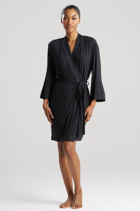 Skye Rib Ease Wrap Black