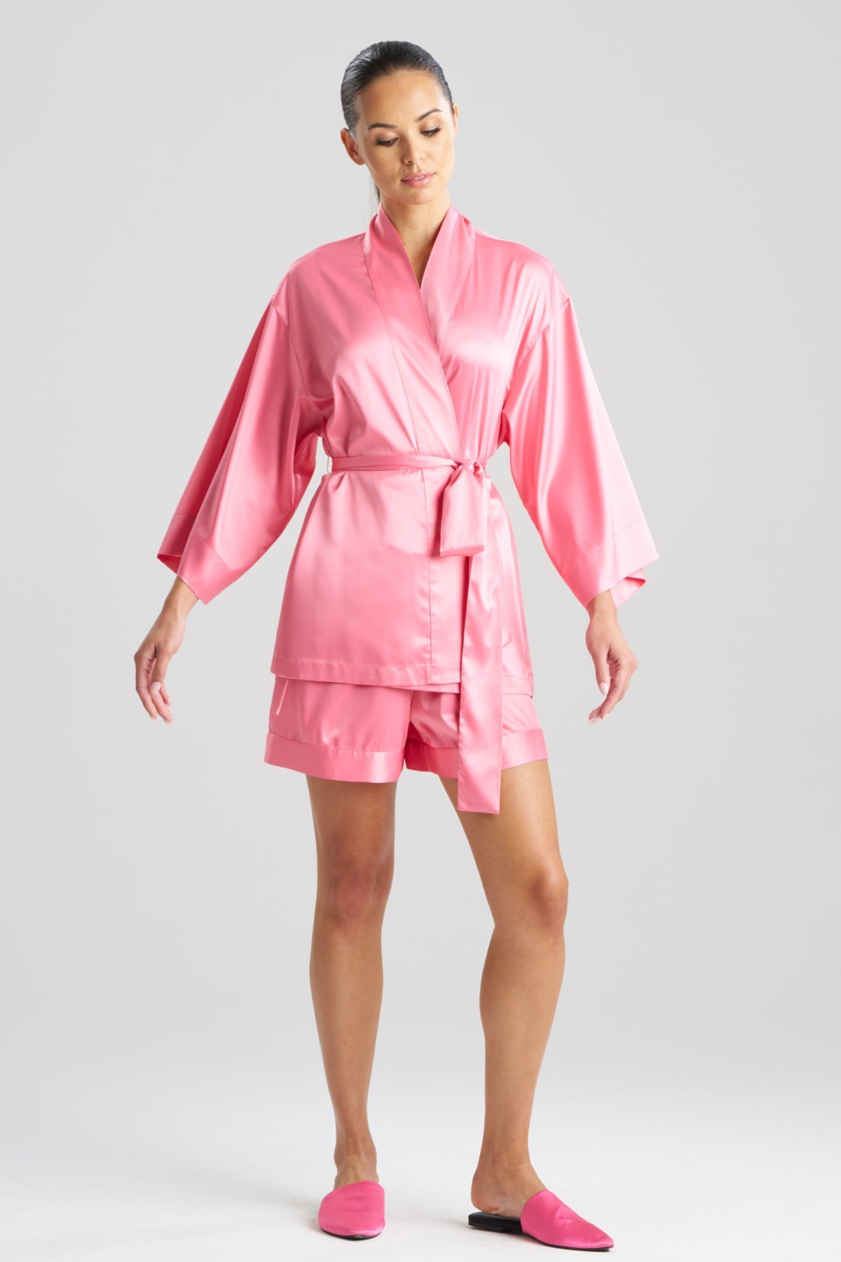 Glamour Short Wrap Flamingo