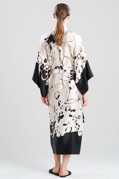 Yumi Silk Robe Warm White